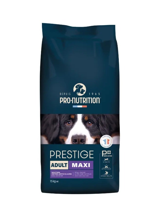 PRO NUTRITION Pro-Nutrition Prestige Adult Maxi Dry Food 15Kg - Image 1