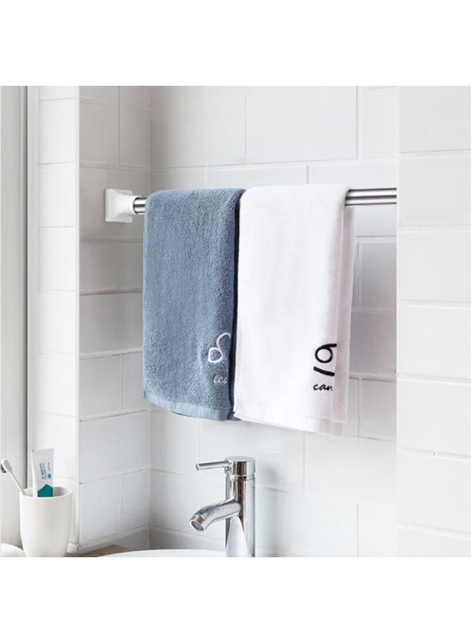 Gongxun No-drill Extendable Clothes Drying Rack, Stainless Steel Shower Curtain Rod, Extendable Curtain Rod, Door Curtain Rod, Clothes Hanging Rod, 130-240 CM - Image 2