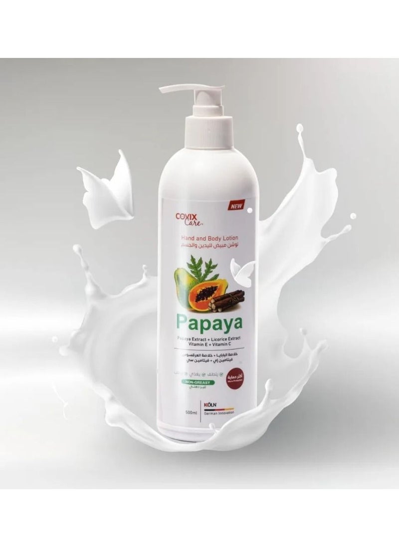 covix Covix Care Whitening Lotion for Hands and Body - 500 ml  - Image 1
