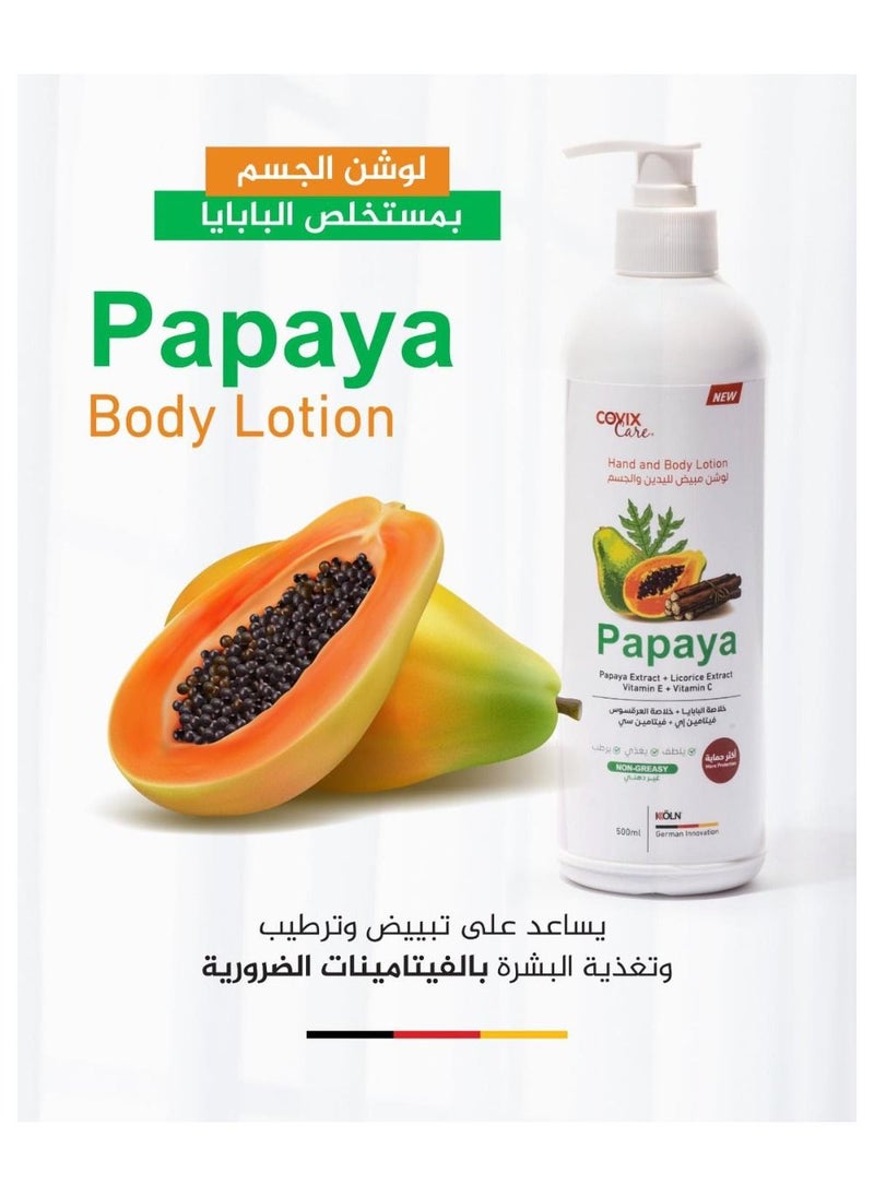 covix Covix Care Whitening Lotion for Hands and Body - 500 ml  - Image 2
