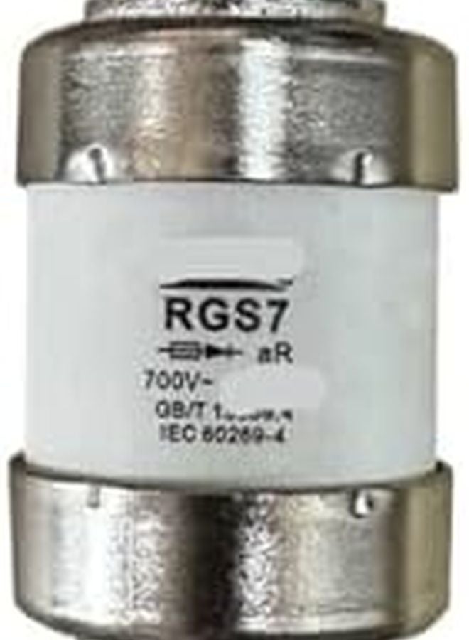 RGS7 صمامات سريعة 690 فولت 700 فولت نوع الترباس أنبوب دائري جهد منخفض حجم القلب 100 أمبير - Image 1