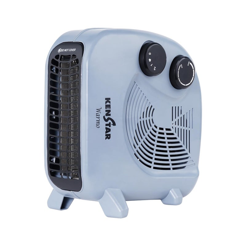 Kenstar Warmo Powerful 2000W Fan Room Heater | Adjustable Heat Control | Overheat Protection | Compact & Portable (Grey & Black) - Image 5
