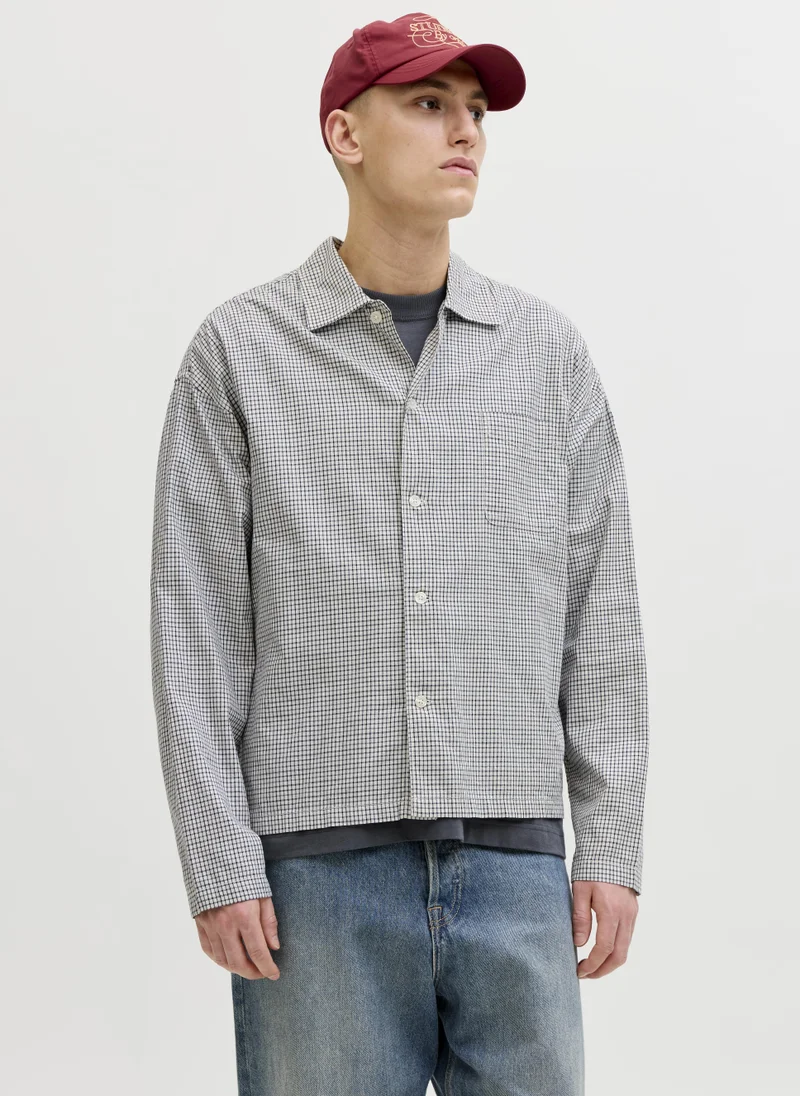 Small Checked Long Sleeve Shirt