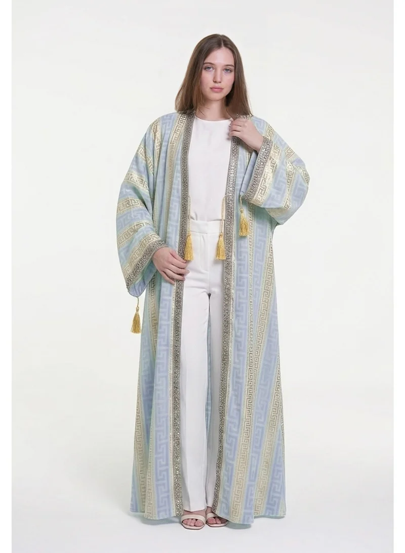 AL BENT AL SHARQIEH Women Kimono Dress Open Front Arabian wear