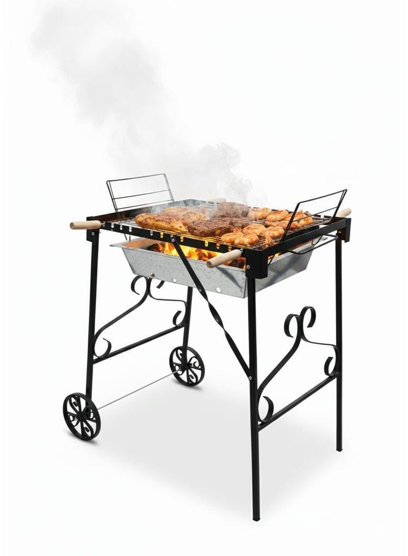 فوتا جريلز فوتا شوايه فحم حدائق صغيره - ثلاث مستويات حراره - نظام تدوير الهواء - Image 4