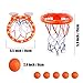KISEER 2 Pack Fun Basketball Hoop with Heavy Duty Suction Cups Bathroom Bathtub Shooting Game Balls Toy Set with 6 Balls for Kids - Image 4