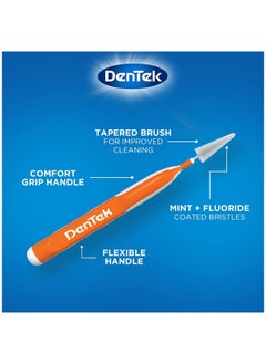 Dentek DenTek Easy Brush Interdental Cleaners, Mint, 16 Count (Pack of 5)  - Image 2
