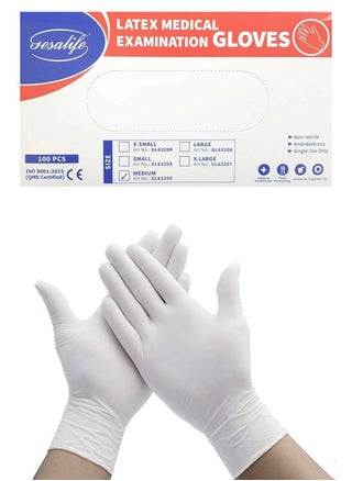 White-Medium-300Pcs