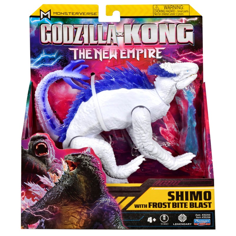 Godzilla X Kong Monsterverse 3 Inch Action Figure Basic Series - Shimo with Frost Bite Blast - Image 4