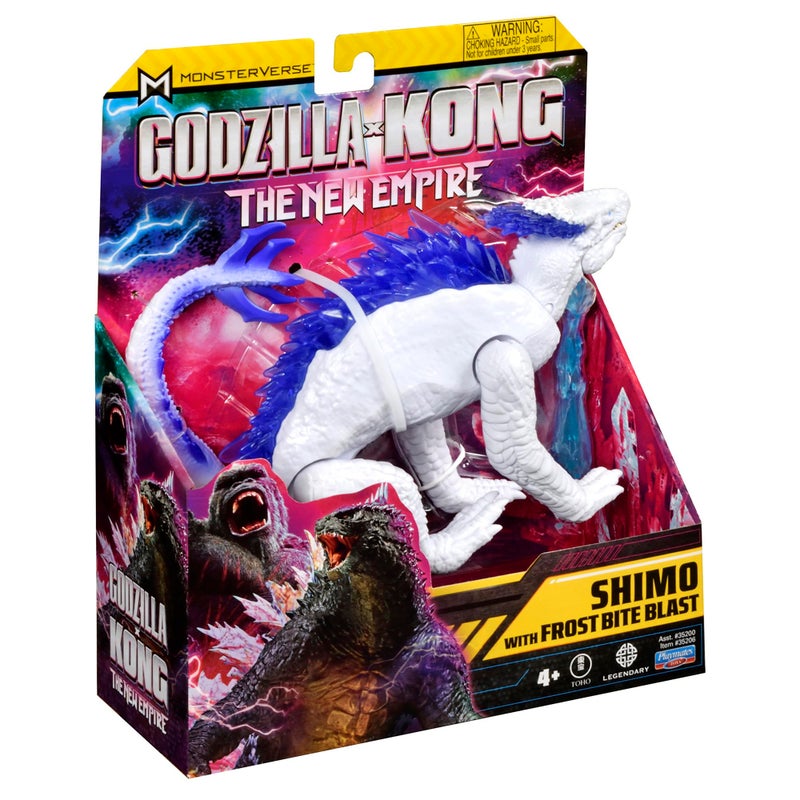 Godzilla X Kong Monsterverse 3 Inch Action Figure Basic Series - Shimo with Frost Bite Blast - Image 5