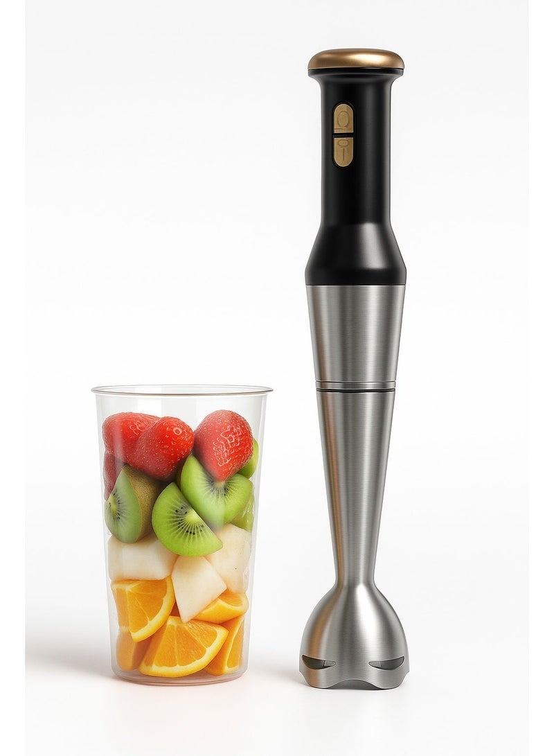 MiNDA HB-2052S 2-in-1 Hand Blender | 900W Powerful Motor | Stainless Steel Body & Blades | Ergonomic Design | Easy to Clean - Image 2