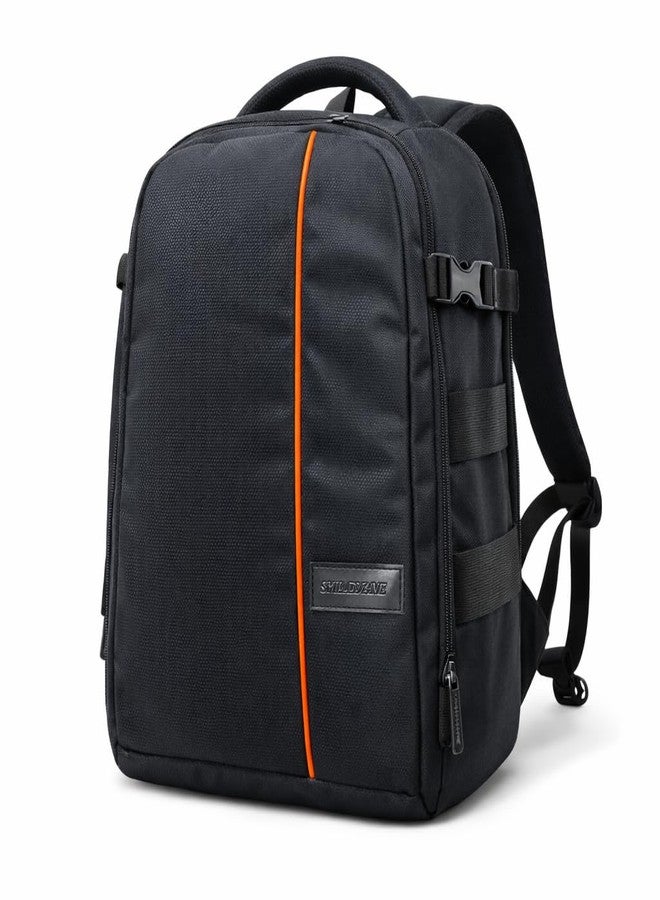 SMILEDRIVE® Waterproof DSLR Camera & Laptop Backpack - Lightweight, Durable & Travel-Ready Gear Bag with Top-Side Buckles | Fits Most Common Camera Sizes | Custom Dividers | Rain Cover - Image 1