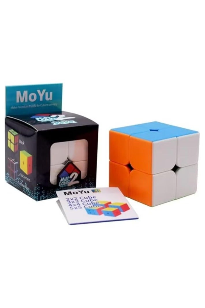 MoYu Moyu Moyuo Meilong Rubik Cube (2x2) - Fast and Engaging Puzzle Toy - Image 1