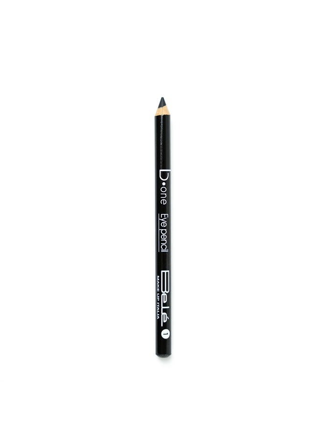 BELÉ MAKE UP ITALIA Belé MakeUp Italia b.One Eye Pencil (#1 Velvet) (Made in Italy) - Image 1