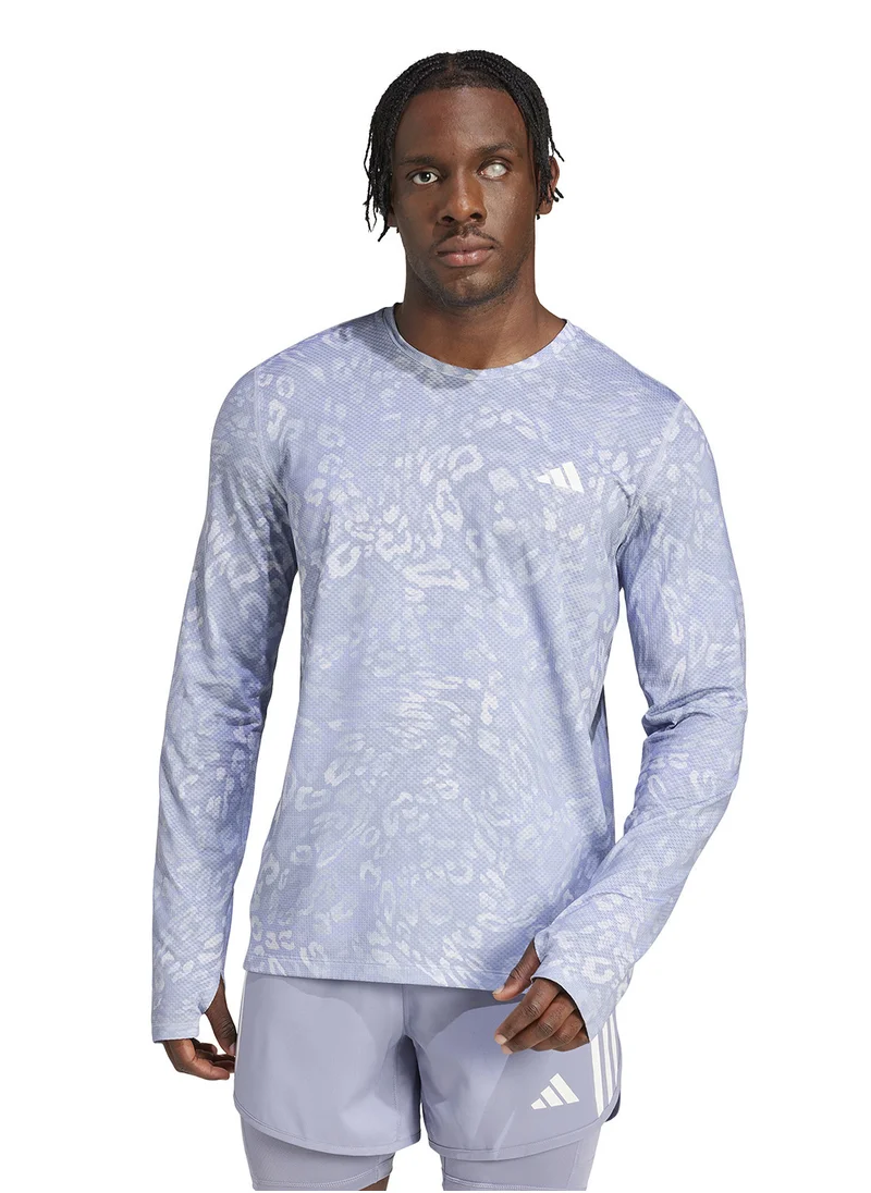 اديداس Own The Run Climacool 3 Stripe T-Shirt