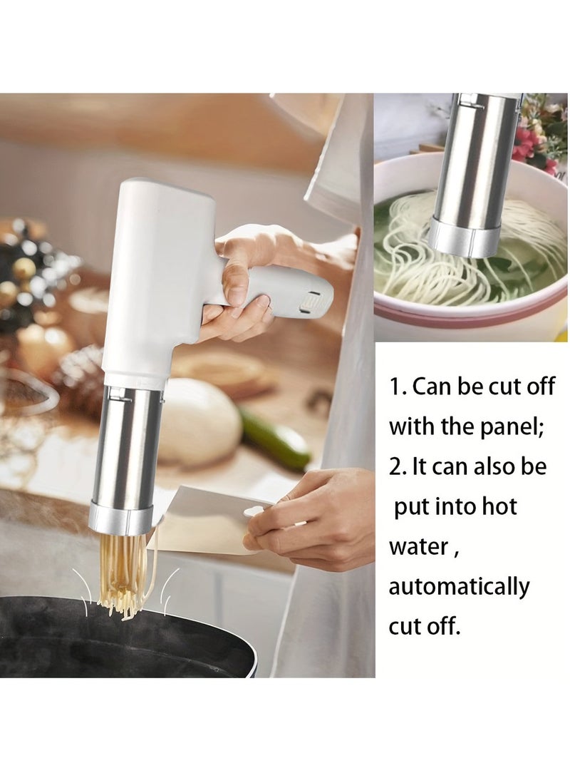 USB charging handheld noodle making machine stainless steel (with 5 molds)  - Image 2
