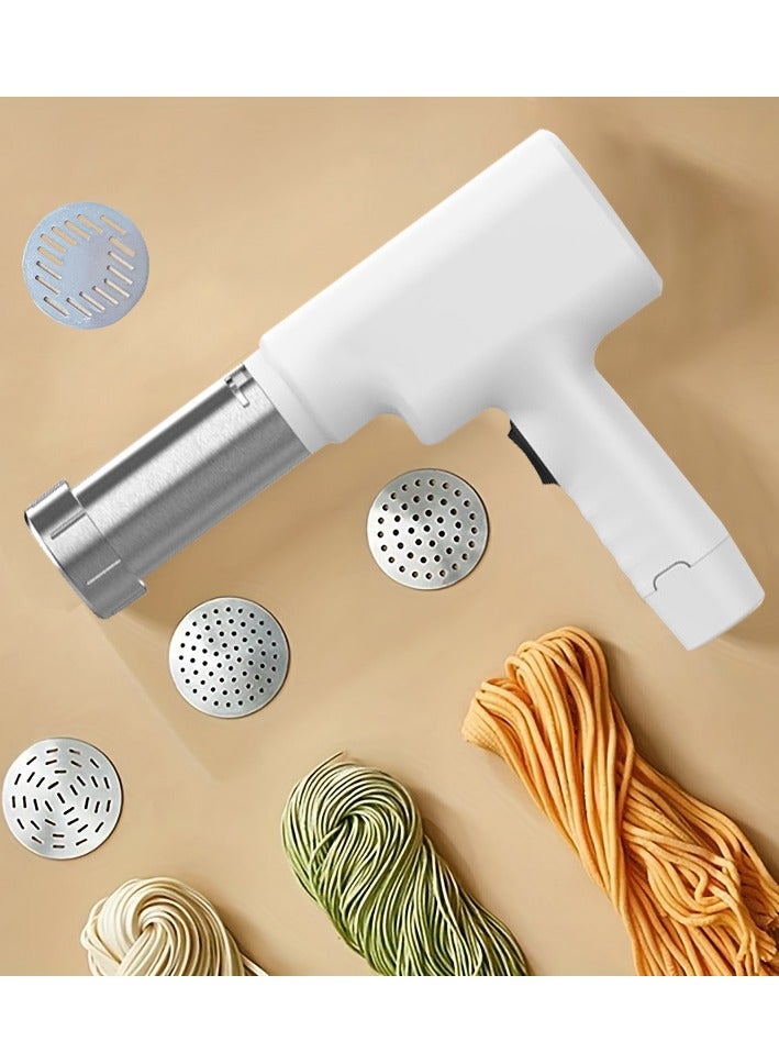 USB charging handheld noodle making machine stainless steel (with 5 molds)  - Image 3