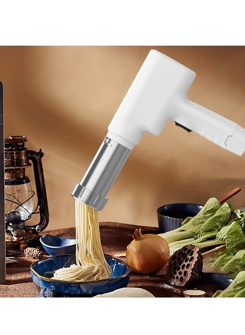 USB charging handheld noodle making machine stainless steel (with 5 molds)  - Image 4
