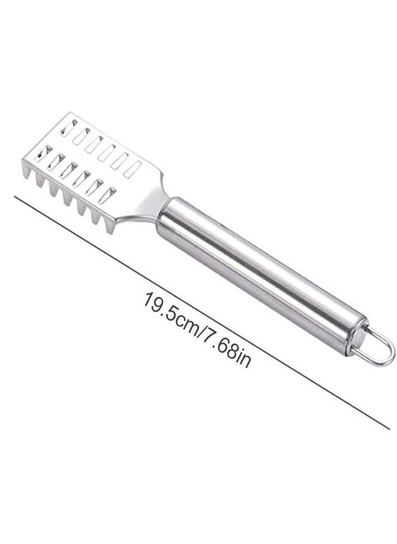 1pcs Stainless Steel Fish Scaler & Peeler Set for Kitchen