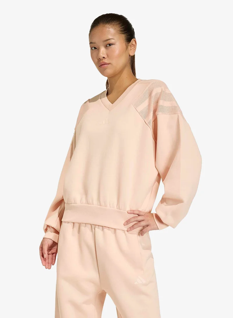 اديداس سويت شيرت أيقونات المستقبل بثلاث خطوط