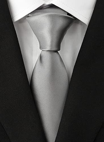 Adulove Men's Necktie Classic Silk Tie Woven Jacquard Neck Ties - Image 4