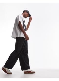 TOPMAN Wide Leg Cargo Pants  - Image 1