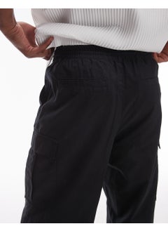 TOPMAN Wide Leg Cargo Pants  - Image 3