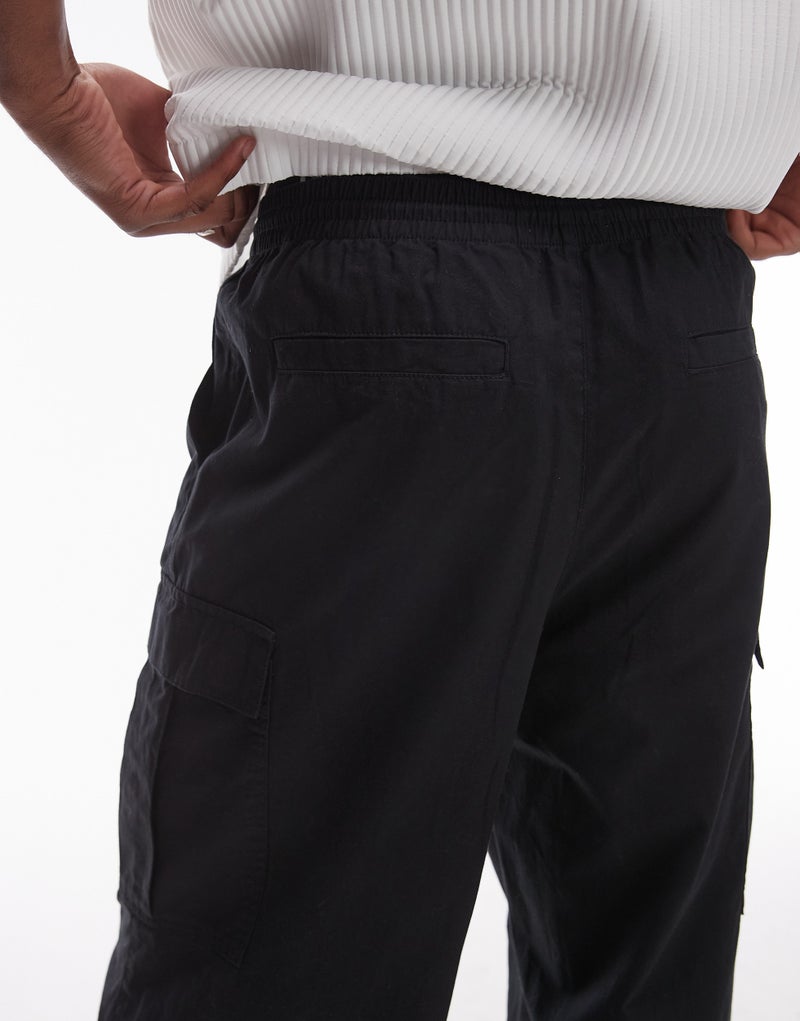 TOPMAN Wide Leg Cargo Pants - Image 3