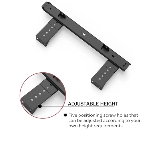 FRMSAET Sliding Keyboard Drawer Tray Hardware 12/14/16/18 inches Slides Heavy Duty Metal Slides Keyboard Slides Mounting Accessories/Ideal for Under Desk Kitchen Cabinet Drawer (12 inches, Black) - Image 3
