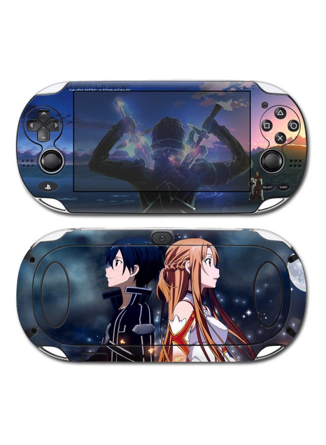 PSV1000 Sticker Animation Game Cartoon Color Machine Sticker PS Vita 1000 Body Sticker Frosted Sticker-Color:TN-PSvita1000-5021 - Image 4