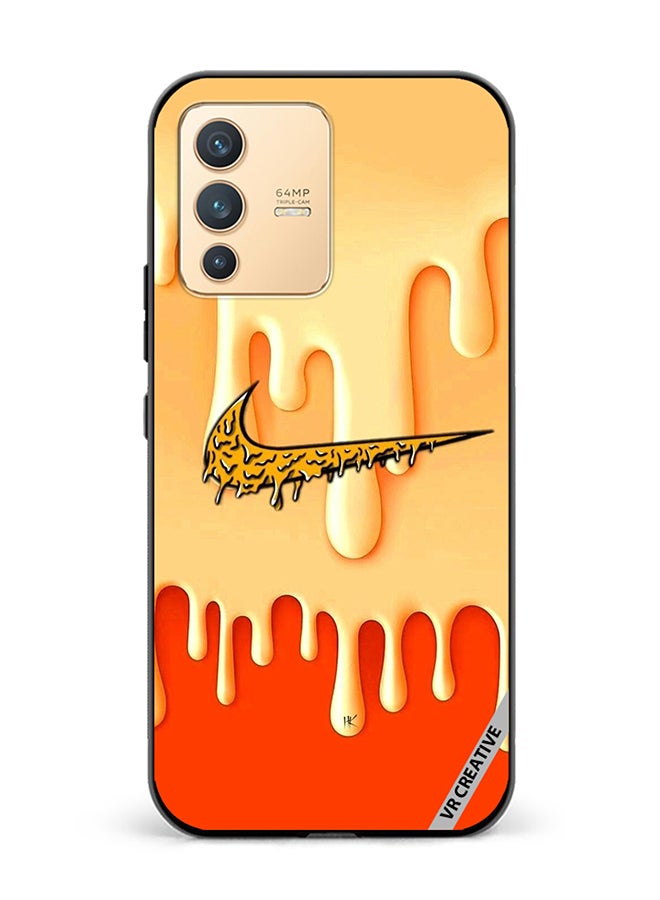 VR CREATIVE Protective Case Cover For Vivo V23 5G Nike Design Multicolour - Image 1