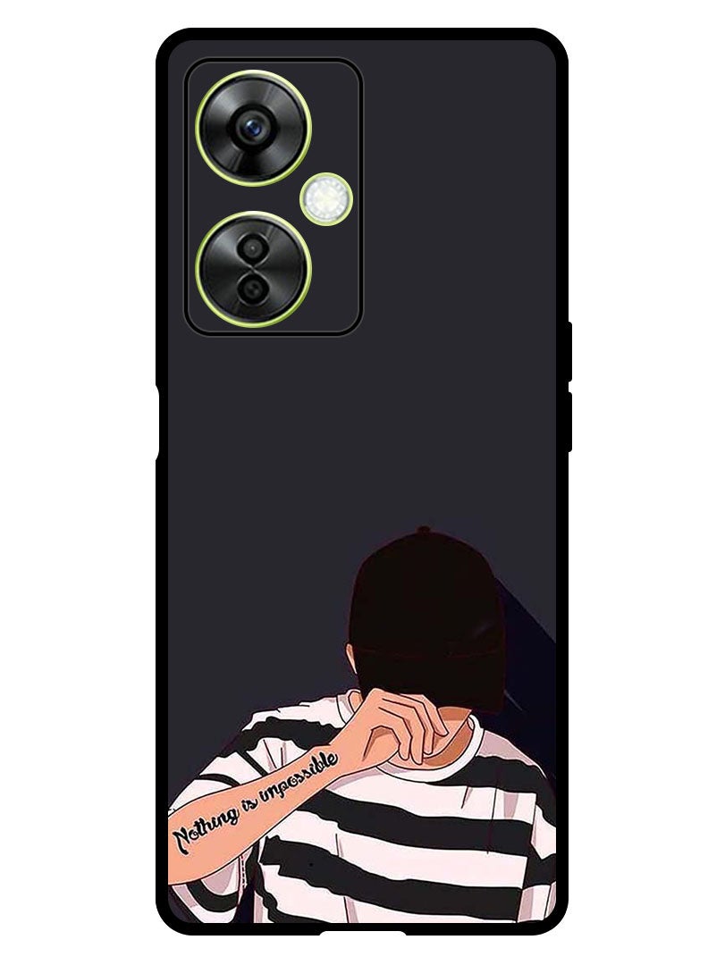 Theodor Protective Case Anti Scratch Shock Proof Bumper Cover For OnePlus Nord CE 3 Lite Nothing Is Impossible 1 - Image 1