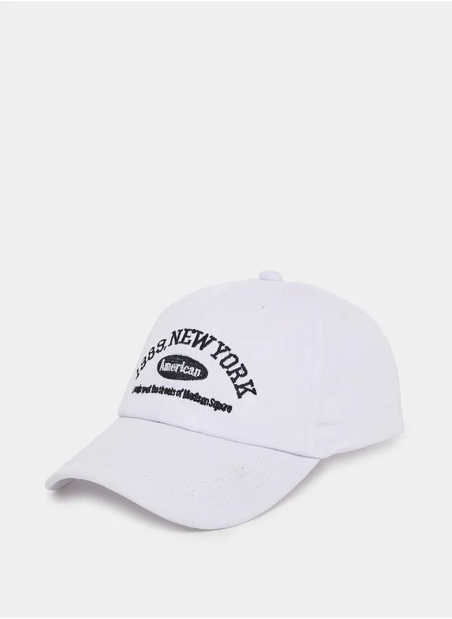 Styli New York City Embroidered Cap