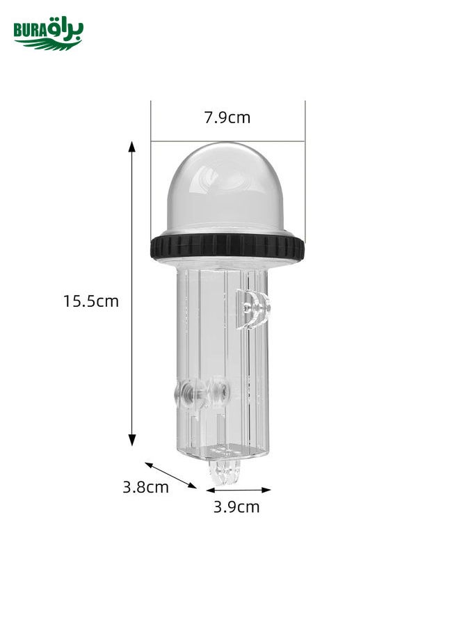 BURAQ For DJI Osmo Pocket 3 BRDRC 40m Depth Waterproof Case Diving Housing Cover(Black Handle)  - Image 4
