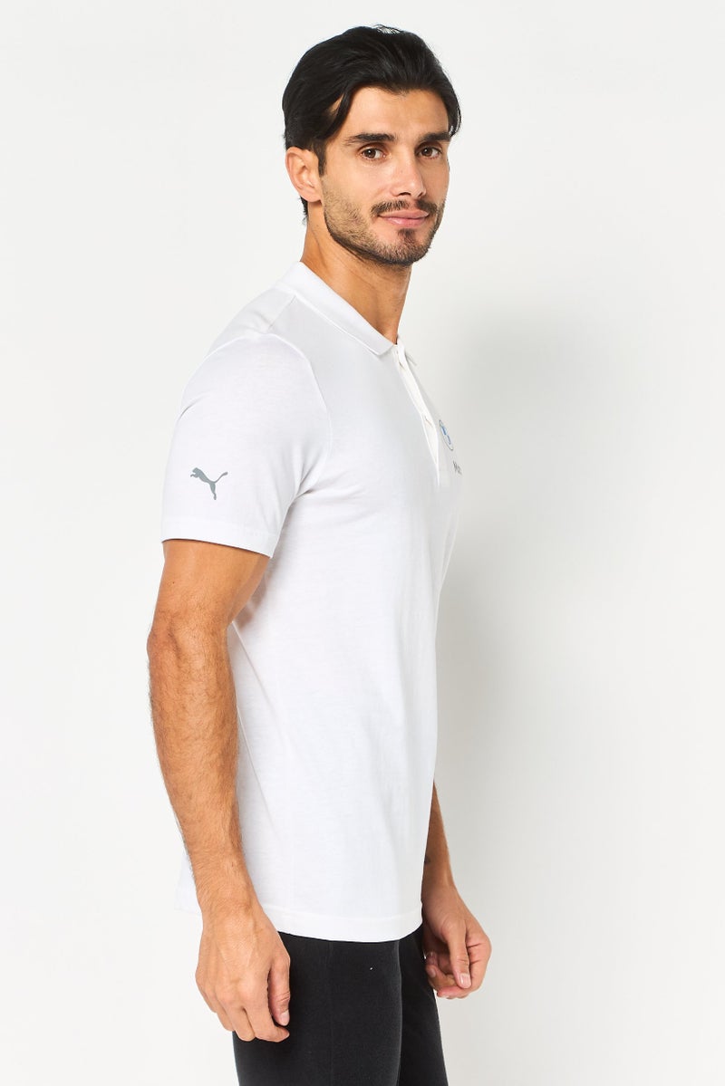 PUMA Men Sportswear Fit Short Sleeve Outdoor Polo Shirt, White - Image 4