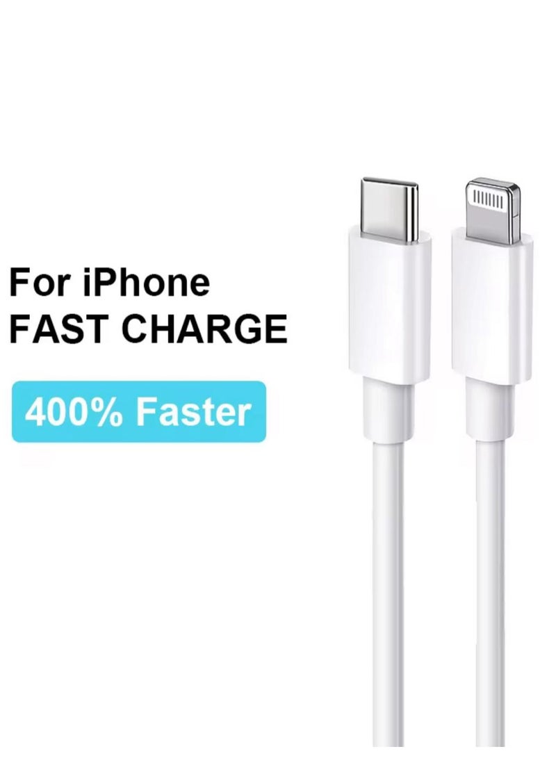كابل USB-C إلى Lightning بطول 1 متر، شحن سريع - Image 2