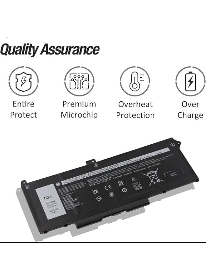 Zexen Battery for Dell Latitude 14 5420 Latitude 15 5520 Precision 15 3560 Mobile Workstation P137G P104F P137G001.. - Image 2