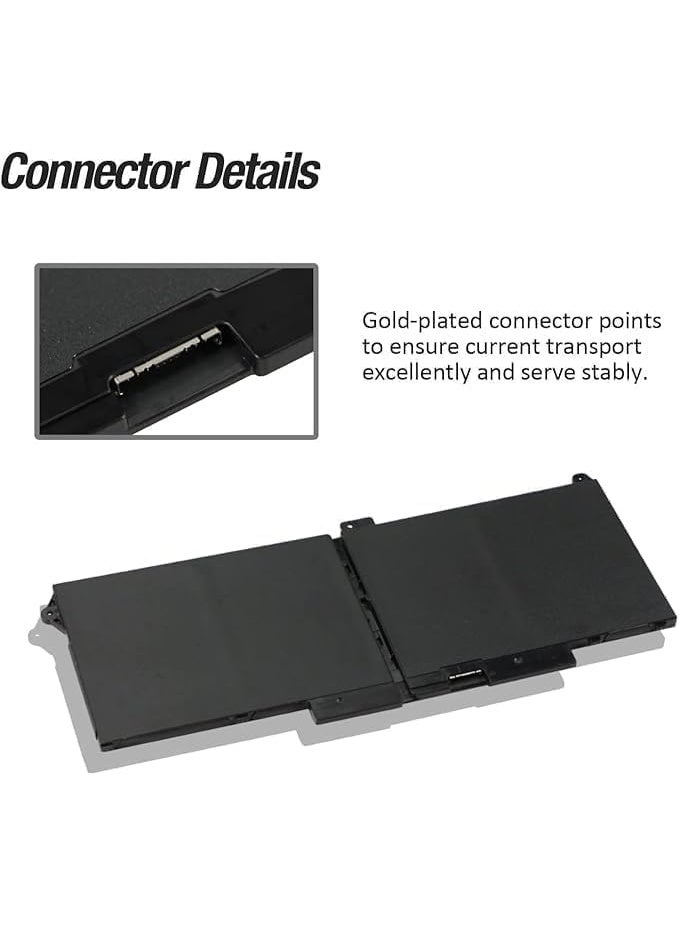 Zexen Battery for Dell Latitude 14 5420 Latitude 15 5520 Precision 15 3560 Mobile Workstation P137G P104F P137G001.. - Image 4