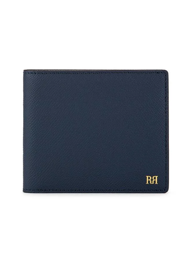 ريبلور Riblor Serafino 8 Card Italian Leather Wallet Blue