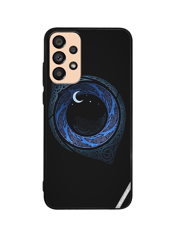 VR CREATIVE Protective Case Cover For Samsung Galaxy A73 5G Moonlight Design Multicolour - Image 1