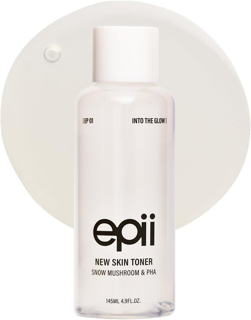 epii New Skin Toner Snow Mushroom & PHA  145ml - Image 1