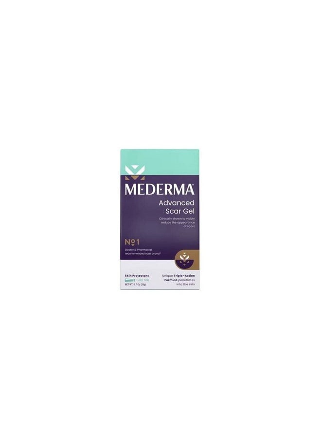 Mederma - Advanced Scar Gel - 1X Daily: Use Less, Save More - Reduces The Appearance Of Old & New Scars - #1 Doctor & Pharmacist Recommended Brand For Scars - 0.7 Ounce, 0.7 Ounce - Image 1