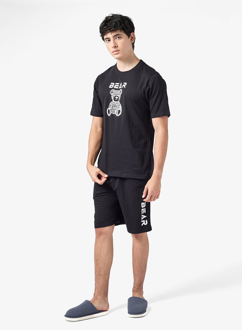 Seventy Five Nightwear T-Shirt & Shorts Sets - Image 1