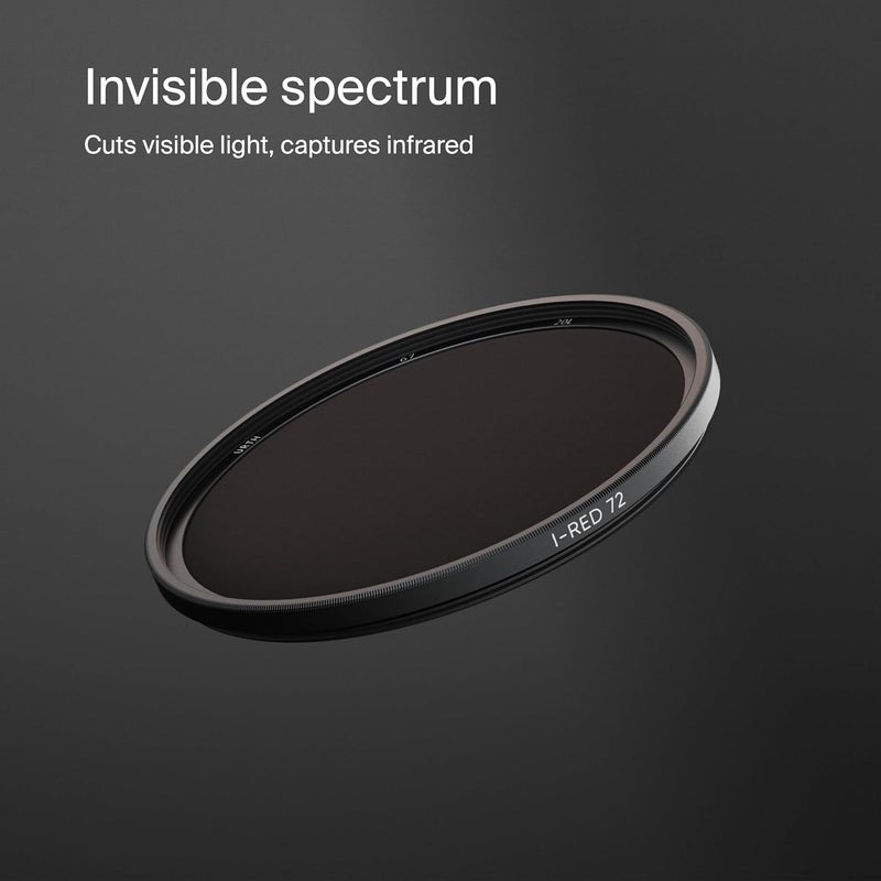 Urth 55mm Infrared (R72) Lens Filter (Plus+) — 720nm Spectrum IR Photography for Digital DSLR & SLR Camera Lens - Image 2