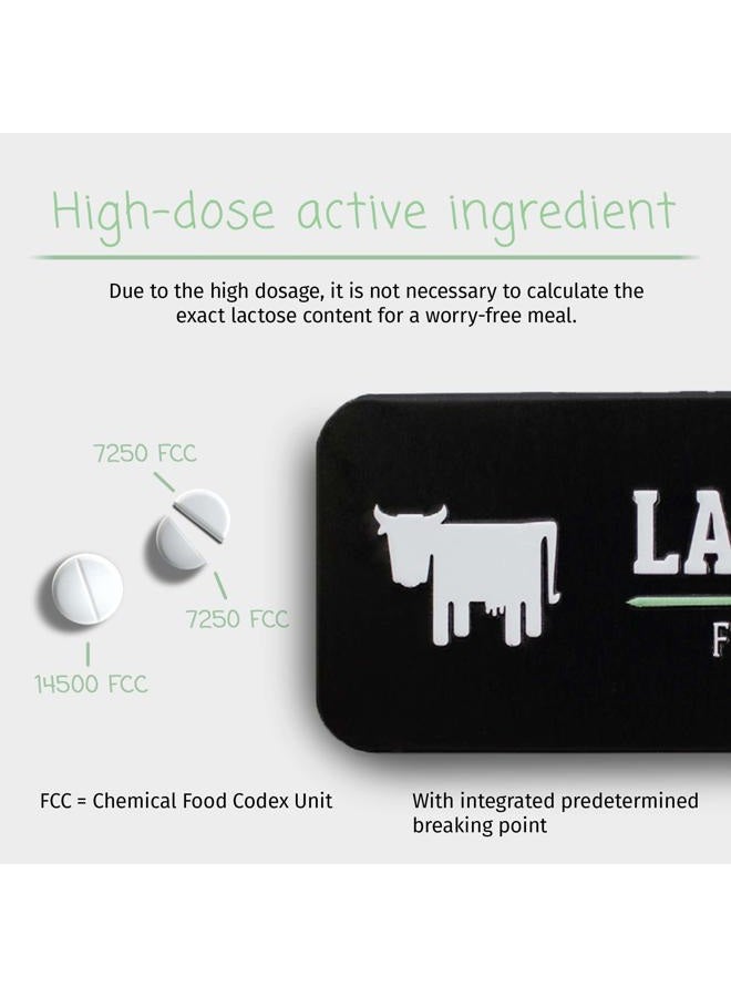 Lactojoy Lactase Pills I 80 Pieces I Powerful Lactase Enzymes for Lactose Intolerance I Ultra Pure Lactase for Improved Digestion I No Silicon Dioxide, No Artificial Flavors, No Sucralose I 100% Vegan - Image 2