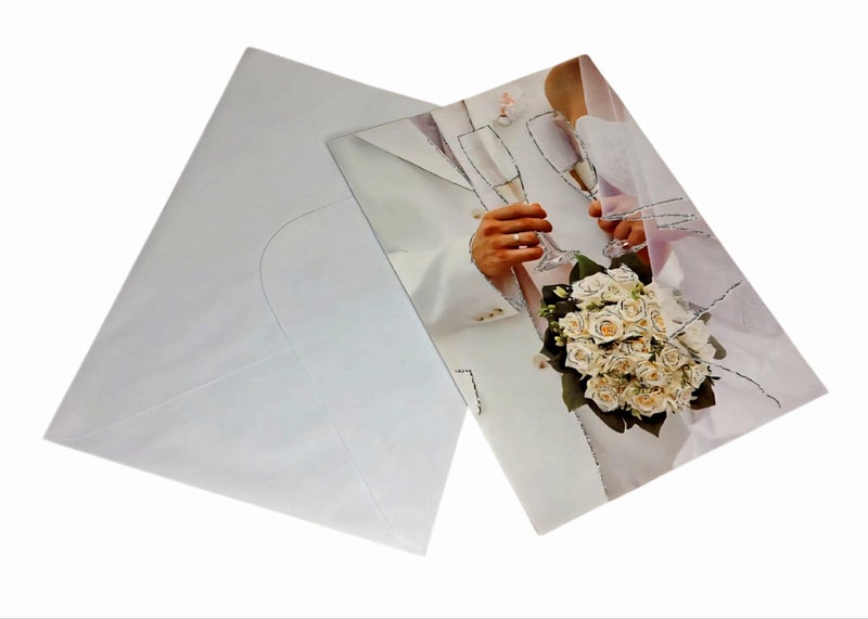 Heart Message - Elegant Gift Card with Envelope, Translate Your Most Beautiful Feelings in Words, Valentine Gift - Image 3