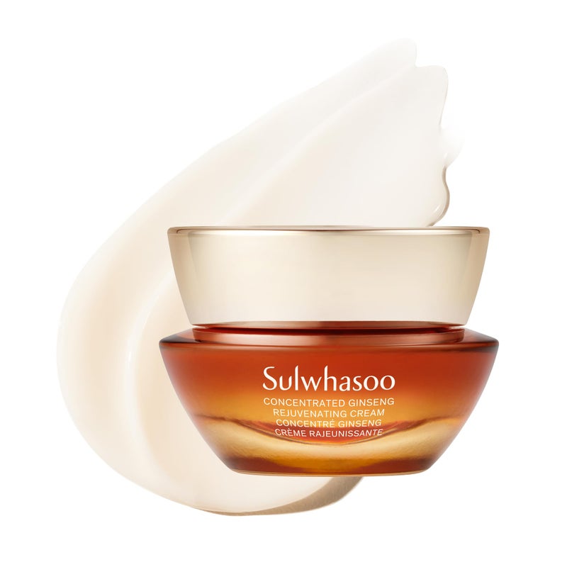 Sulwhasoo Concentrated Ginseng Rejuvenating Cream Korean Ginseng  Peptide AntiAging Moisturizer with Vitamin C Derivative  Squalane for Wrinkles  Deep Hydration 101 fl oz
