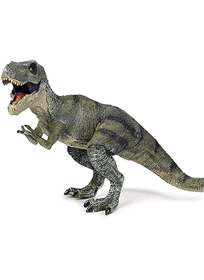 Generic - Dinosaur Toy Tyrannosaurus Rex, Realistic Dino Figure T-Rex Toy Plastic Educational Prehistoric Animal Dinosaur Figurines for Kids Toddlers (Green) - Image 1