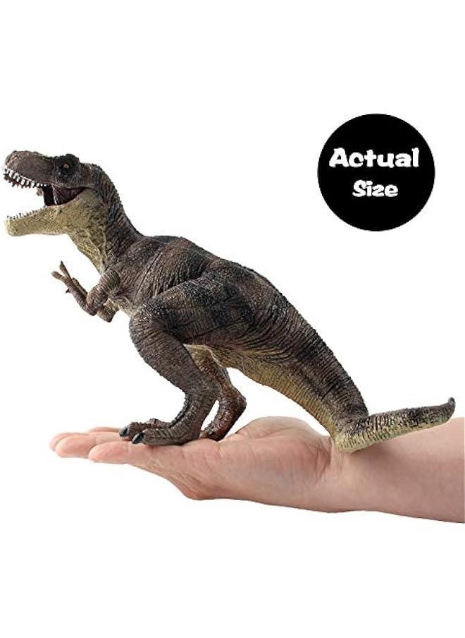 Generic - Dinosaur Toy Tyrannosaurus Rex, Realistic Dino Figure T-Rex Toy Plastic Educational Prehistoric Animal Dinosaur Figurines for Kids Toddlers (Green) - Image 1
