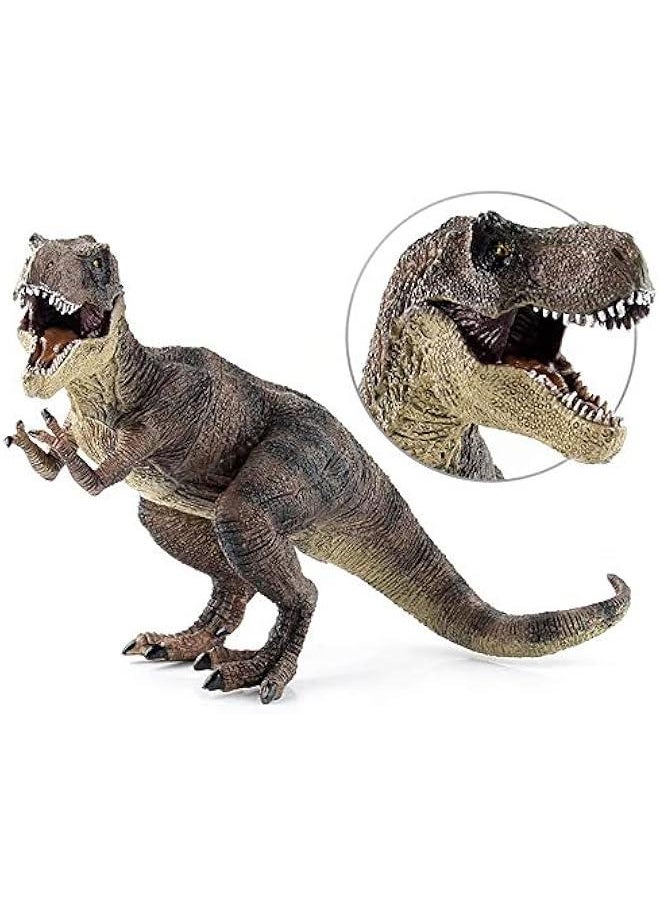 Generic - Dinosaur Toy Tyrannosaurus Rex, Realistic Dino Figure T-Rex Toy Plastic Educational Prehistoric Animal Dinosaur Figurines for Kids Toddlers (Green) - Image 1